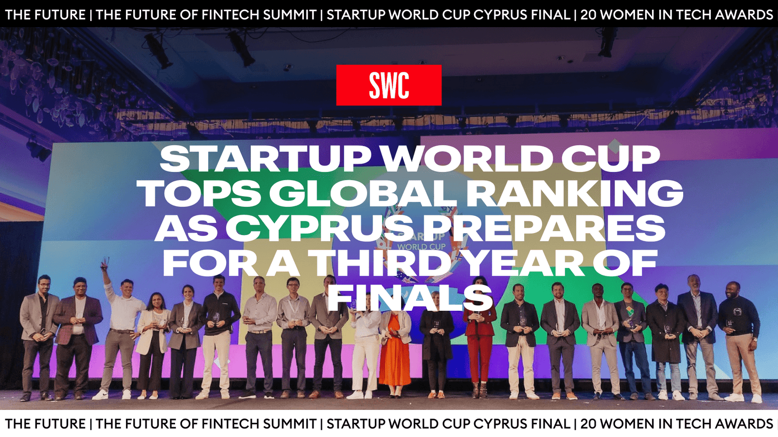 Startup World Cup Tops Global Ranking
